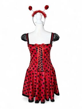 Music Legs Sexy Ladybug Halloween Costume